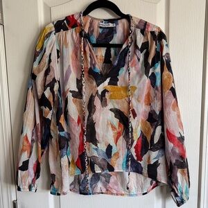 Maria Cher Alsina Violet sand vibes blouse